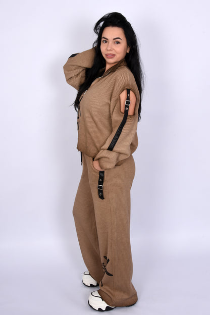 Oversize Ribbed Set - Baggy Street Style