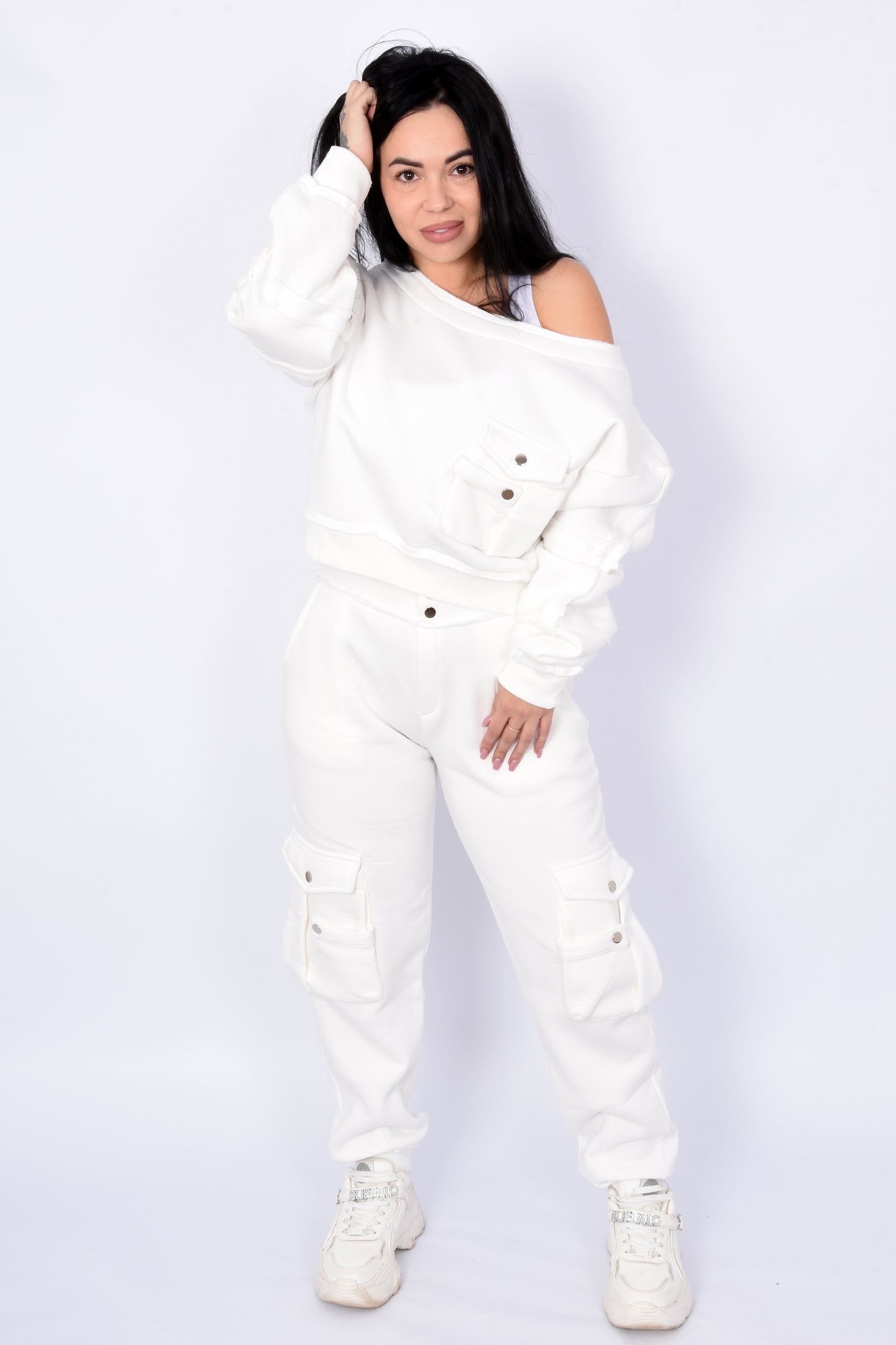 White Cozy Cargo Set