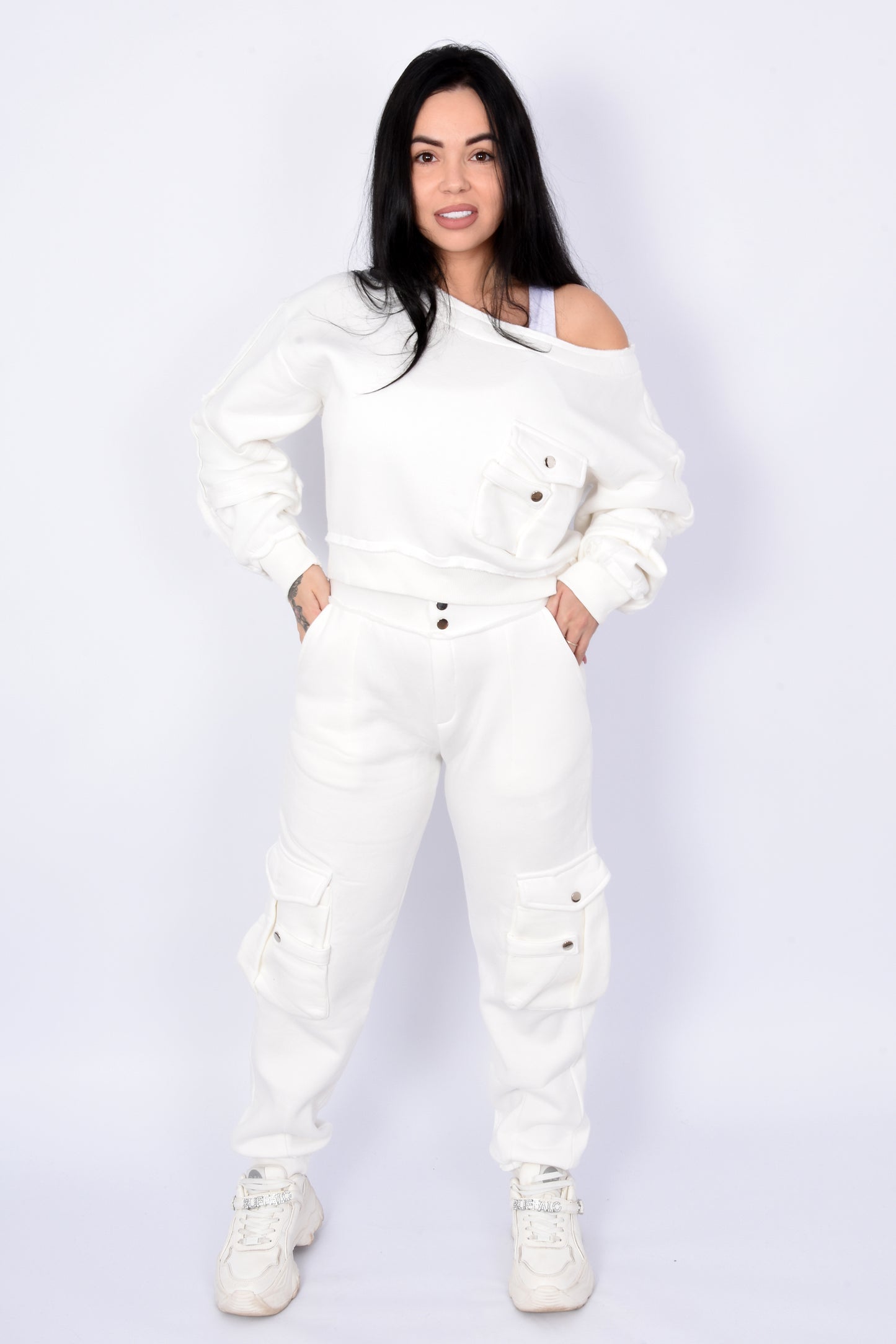 White Cozy Cargo Set