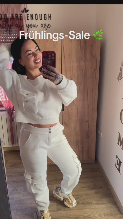 White Cozy Cargo Set